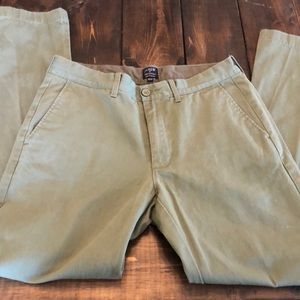 Olive Green J. Crew Sutton Chino